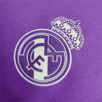 16-17 Real Madrid Away Retro Purple Jersey Long Sleeve - view 7