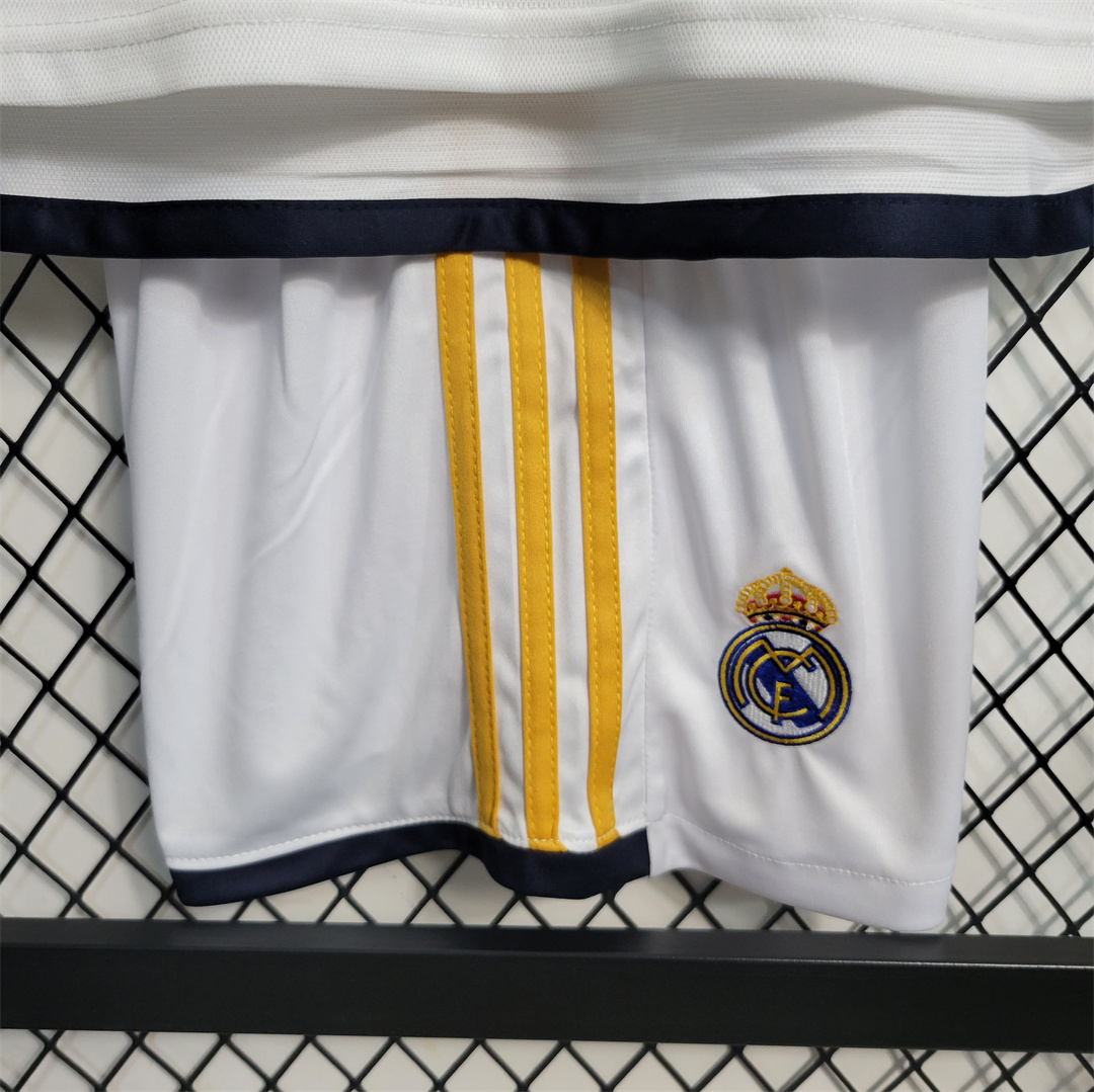 23-24 Real Madrid Home Kids Kit (Jersey+Shorts) - view 13