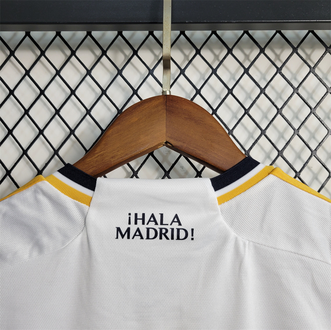 23-24 Real Madrid Home Kids Kit (Jersey+Shorts) - view 10