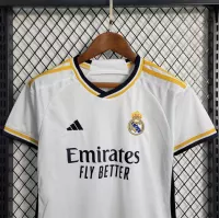 23-24 Real Madrid Home Kids Kit (Jersey+Shorts) - view 3