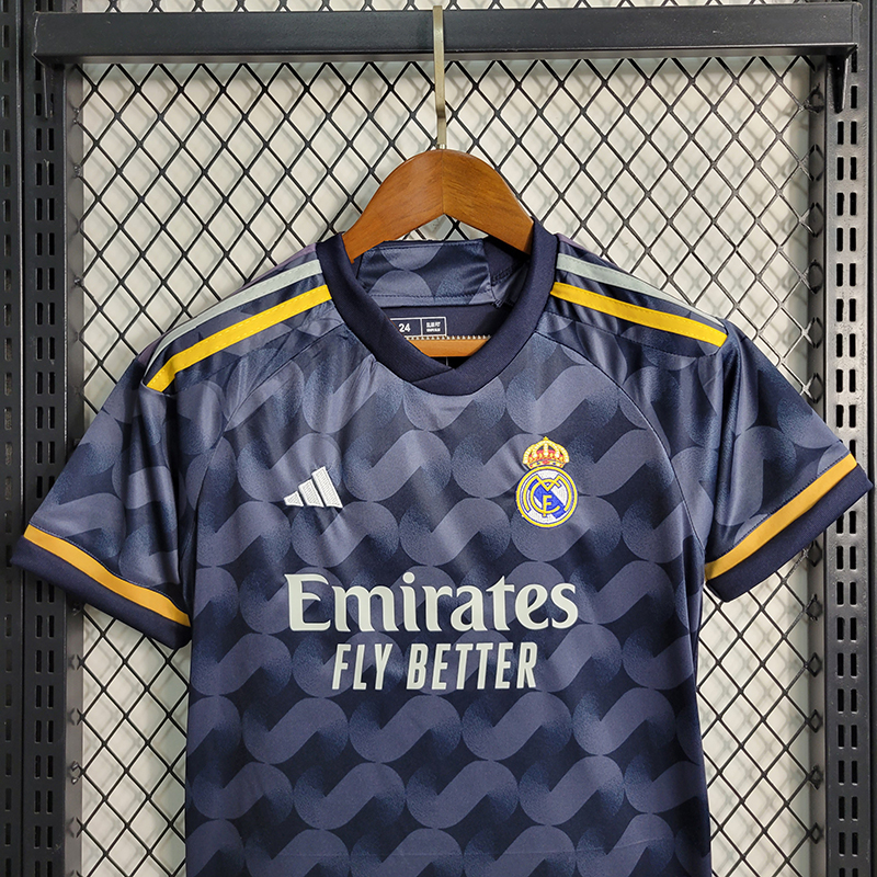 23-24 Real Madrid Away Kids Kit (Jersey+Shorts) - view 6