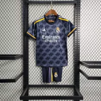23-24 Real Madrid Away Kids Kit (Jersey+Shorts) - view 1