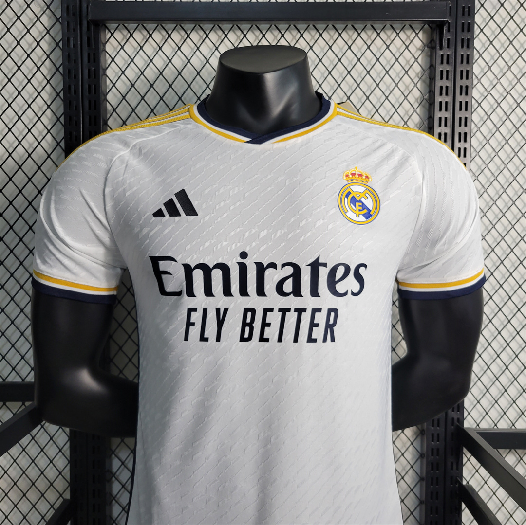 23-24 Real Madrid Home Soccer Kit Player Version - view 7