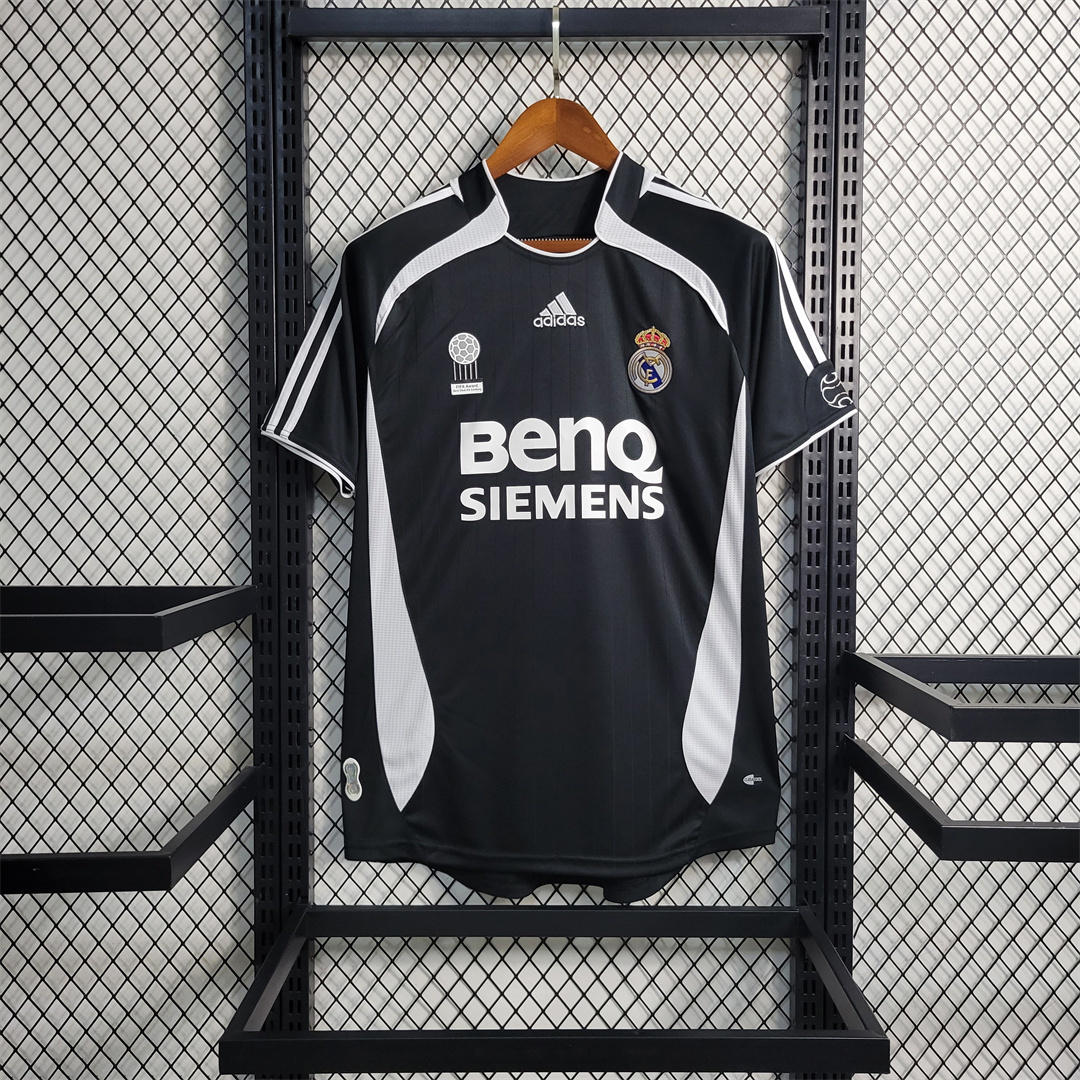 2006-07 Real Madrid Away Retro Soccer Jersey