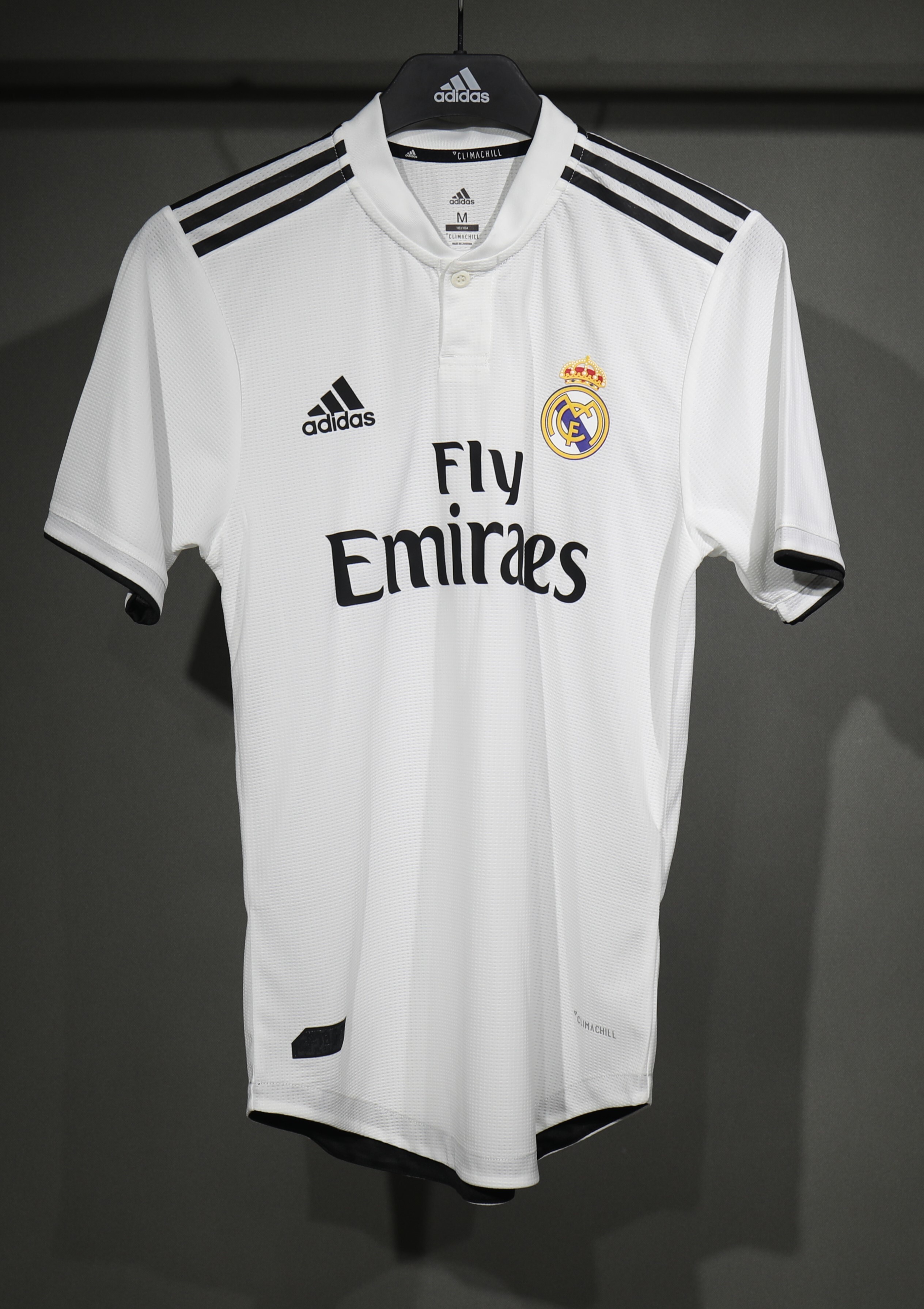 2018-19 Real Madrid Home Retro Jersey Player Edition