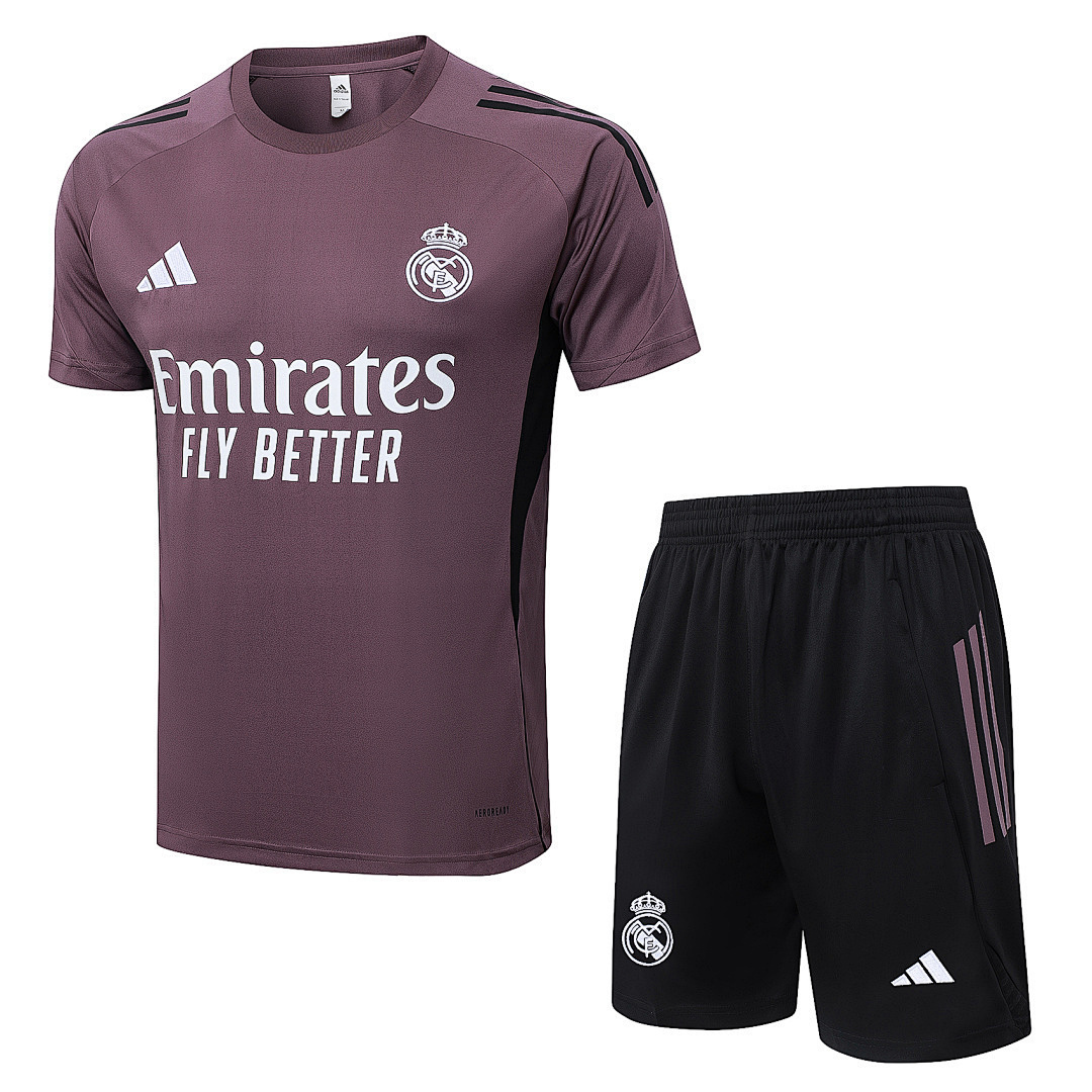 26-27 Real Madrid Pre-Match Training Soccer Jersey Suit Kit