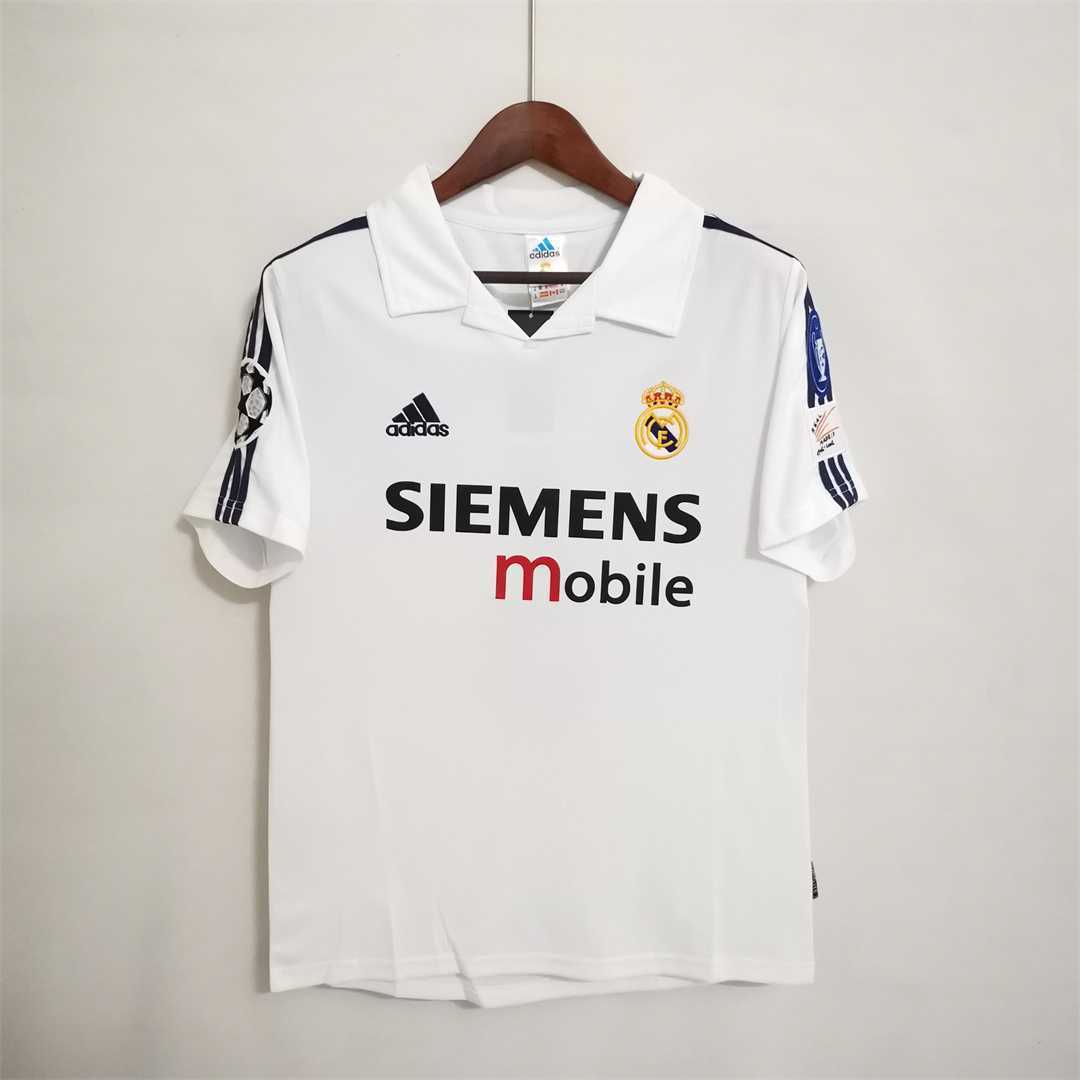 2002-03 Real Madrid Home Retro Jersey