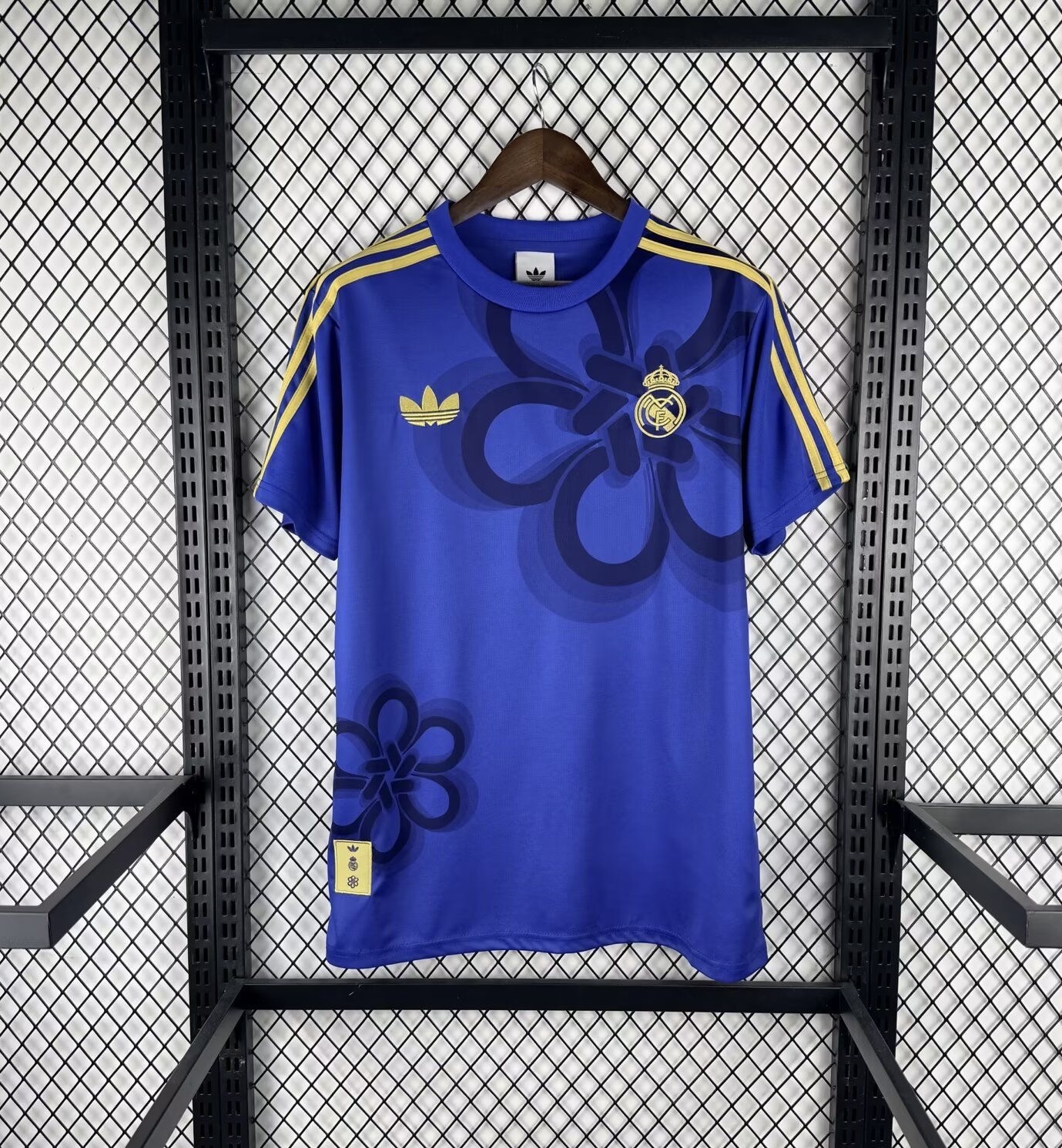 25-26 Real Madrid Chinese Knot Cultural Story Shirt Blue