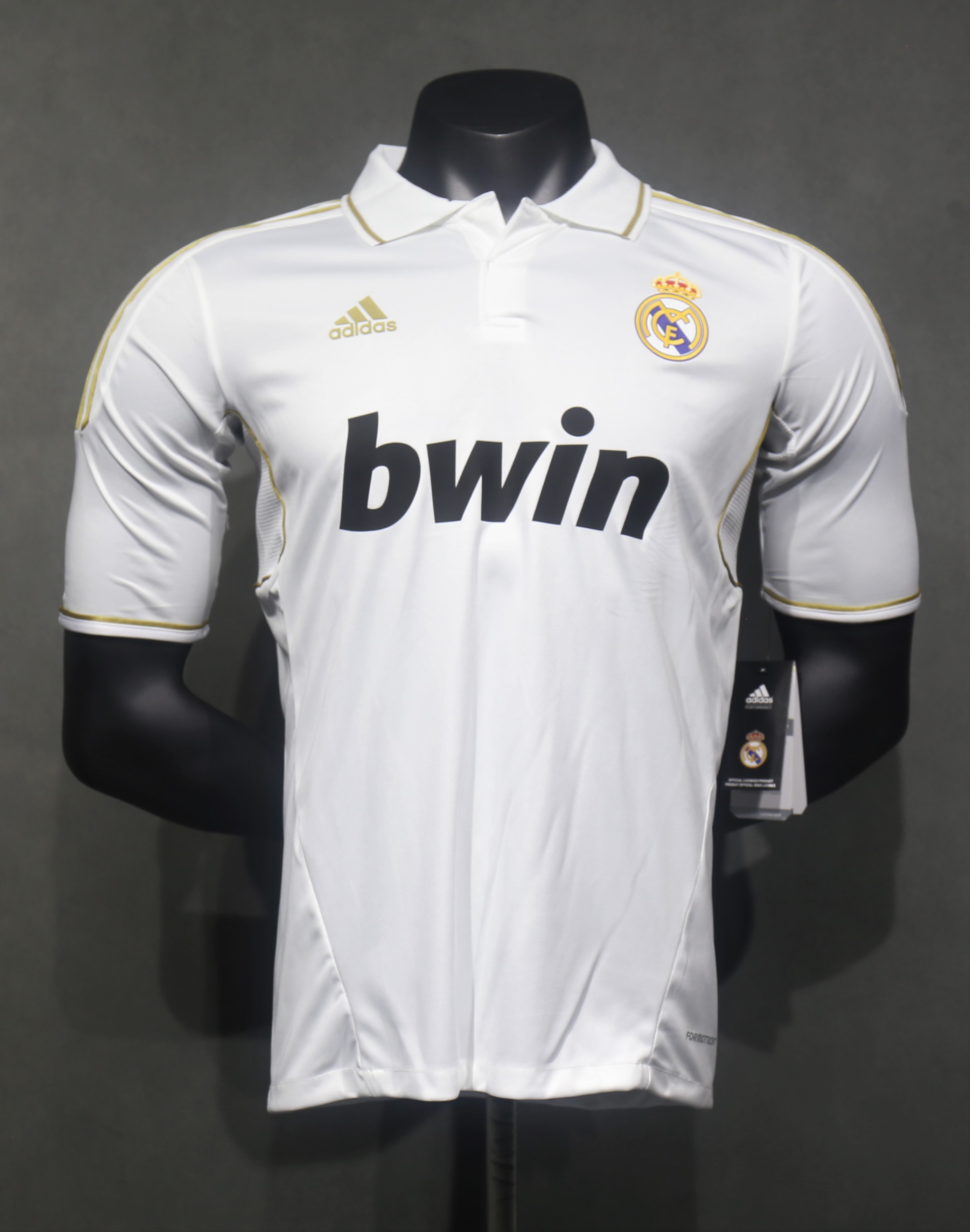 11-12 Real Madrid Home Retro Jersey Player Version