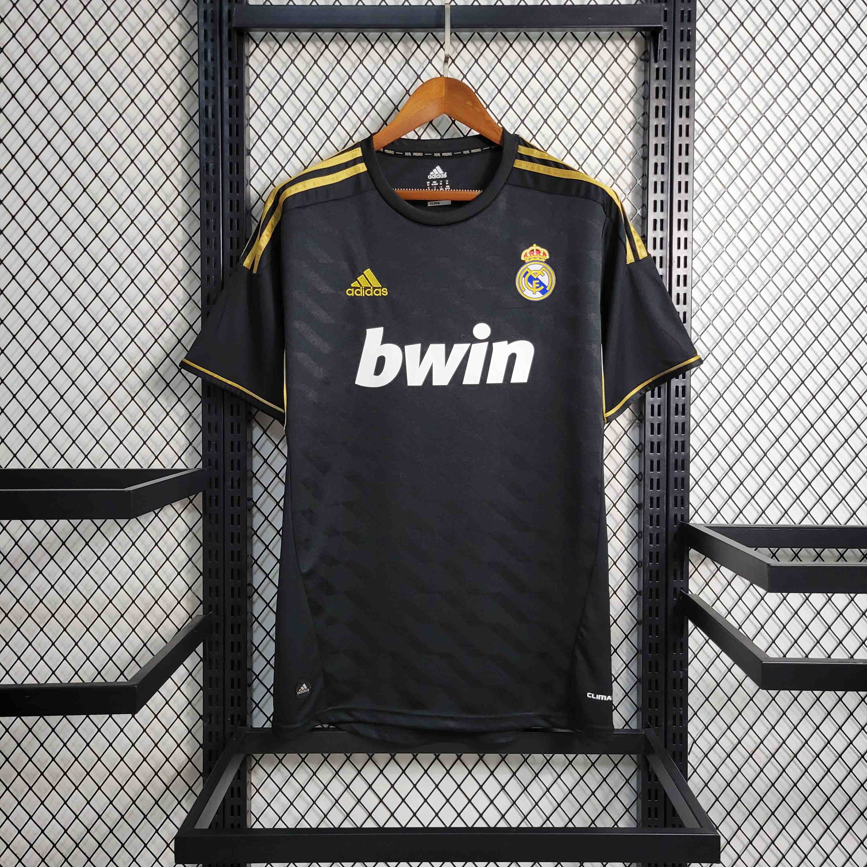 11-12 Real Madrid Away Retro Jersey Black