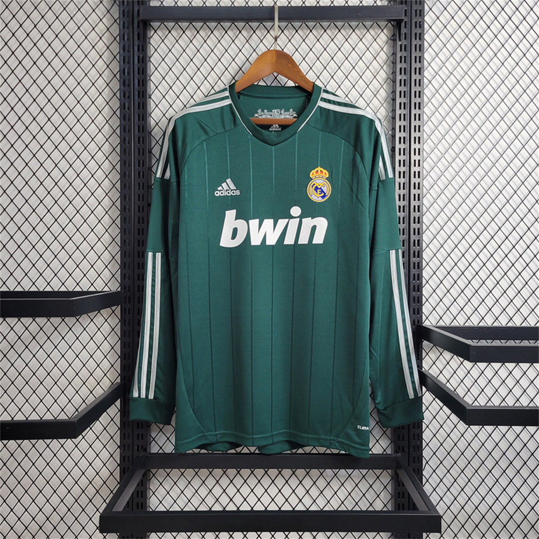 2012/13 Real Madrid Third Away Retro Jersey Long Sleeve