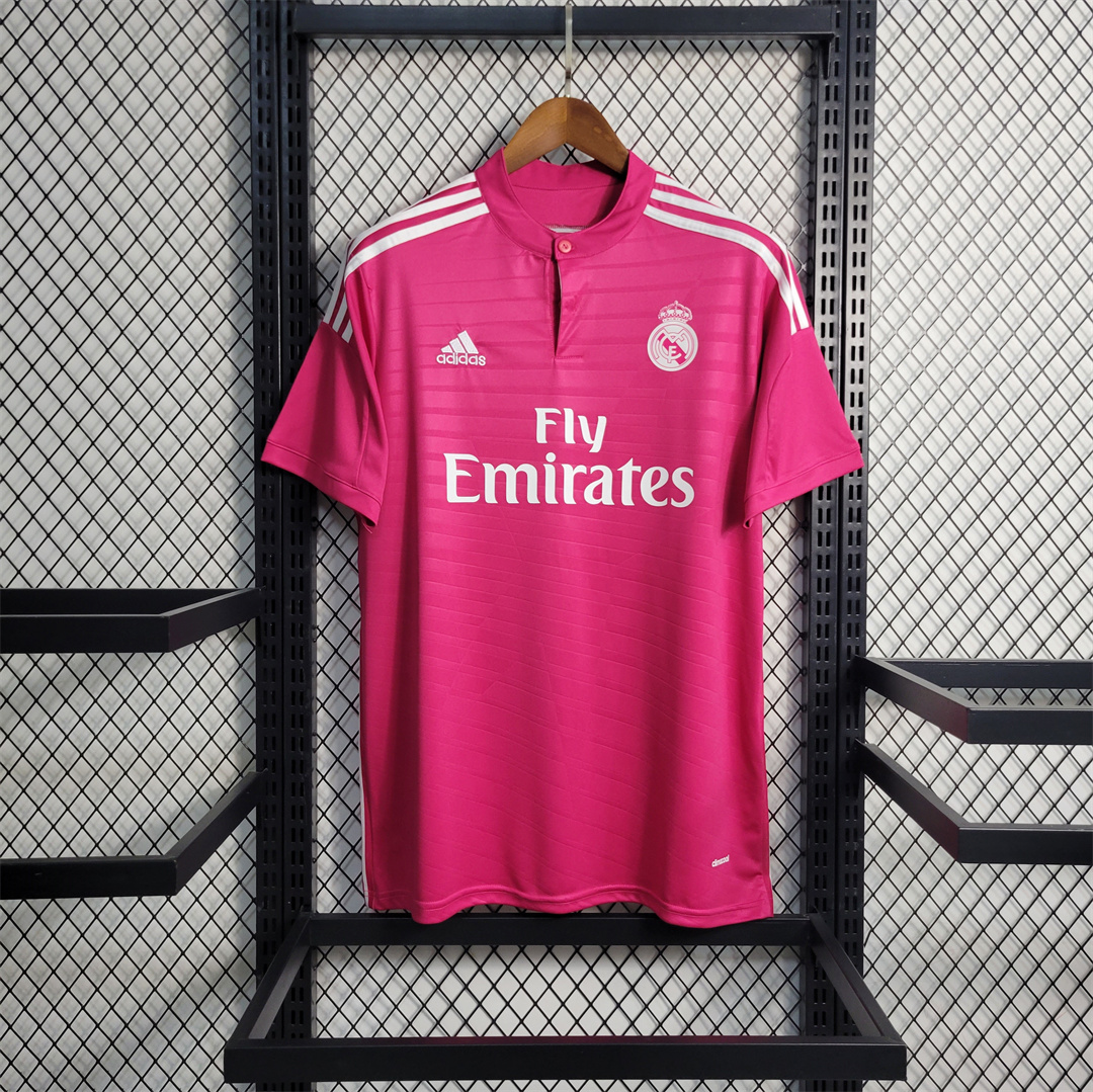 2014/15 Real Madrid Away Retro Jersey Pink