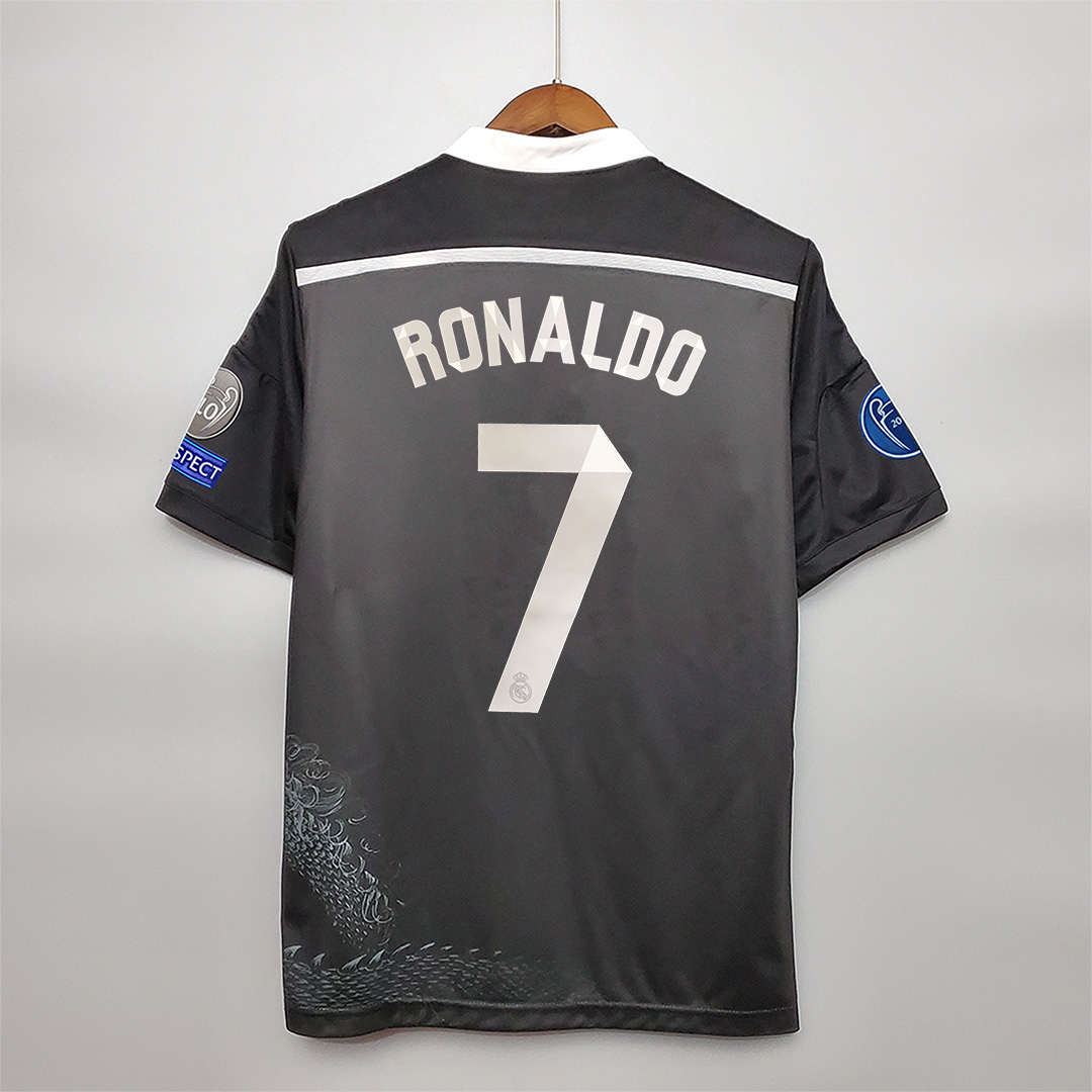 2014/15 Real Madrid Ronaldo#7 Third Away Retro Jersey