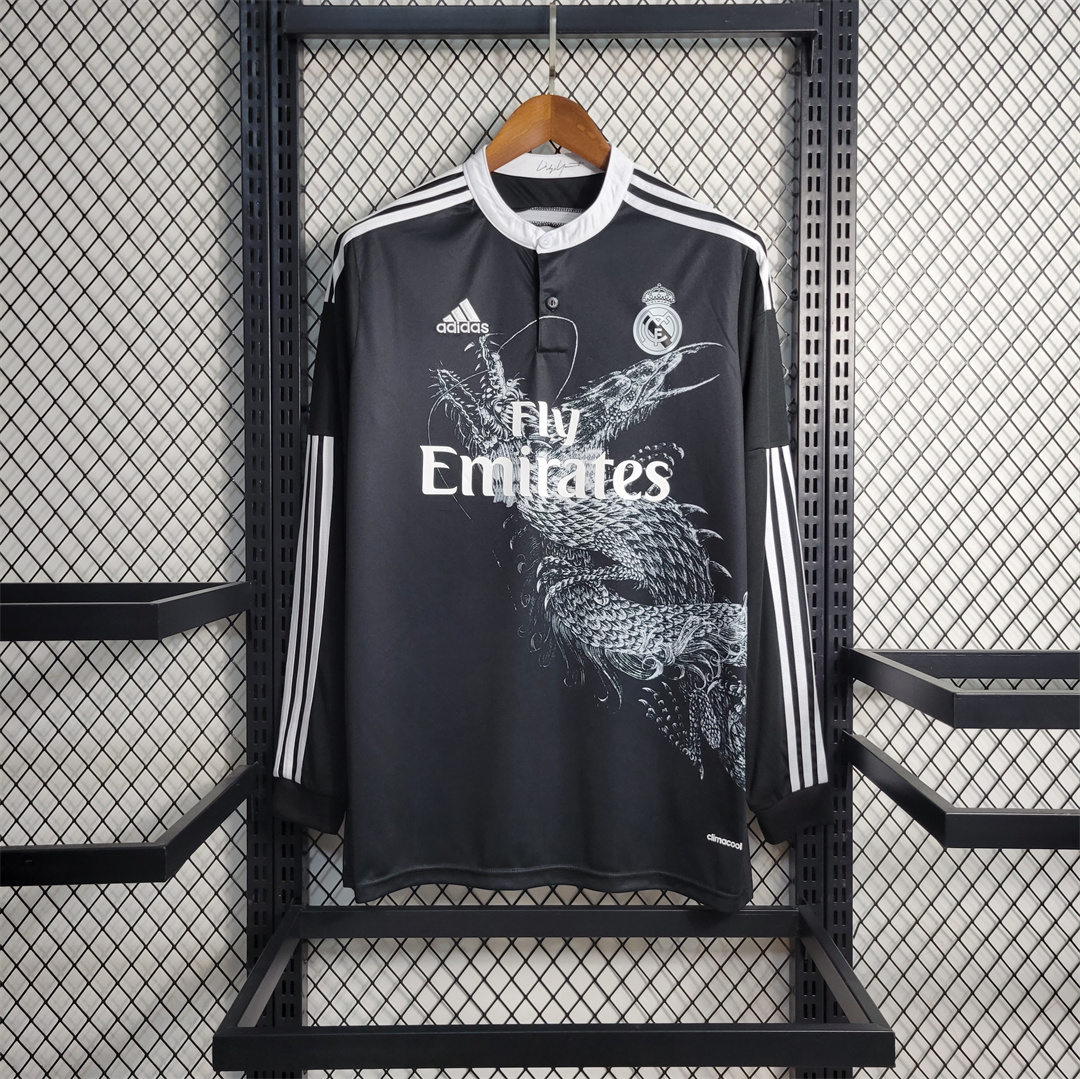 2014/15 Real Madrid Third Away Retro Jersey Long Sleeve