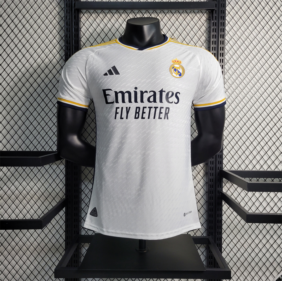 23-24 Real Madrid Home Soccer Kit Player Version
