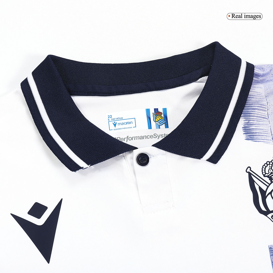 23-24 Real Sociedad Third Away Kids Kit Jersey+Shorts - view 3