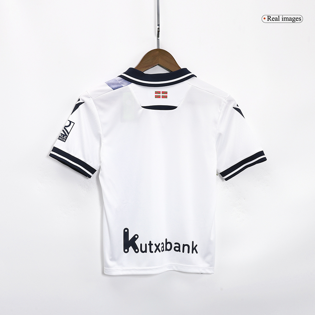 23-24 Real Sociedad Third Away Kids Kit Jersey+Shorts - view 4