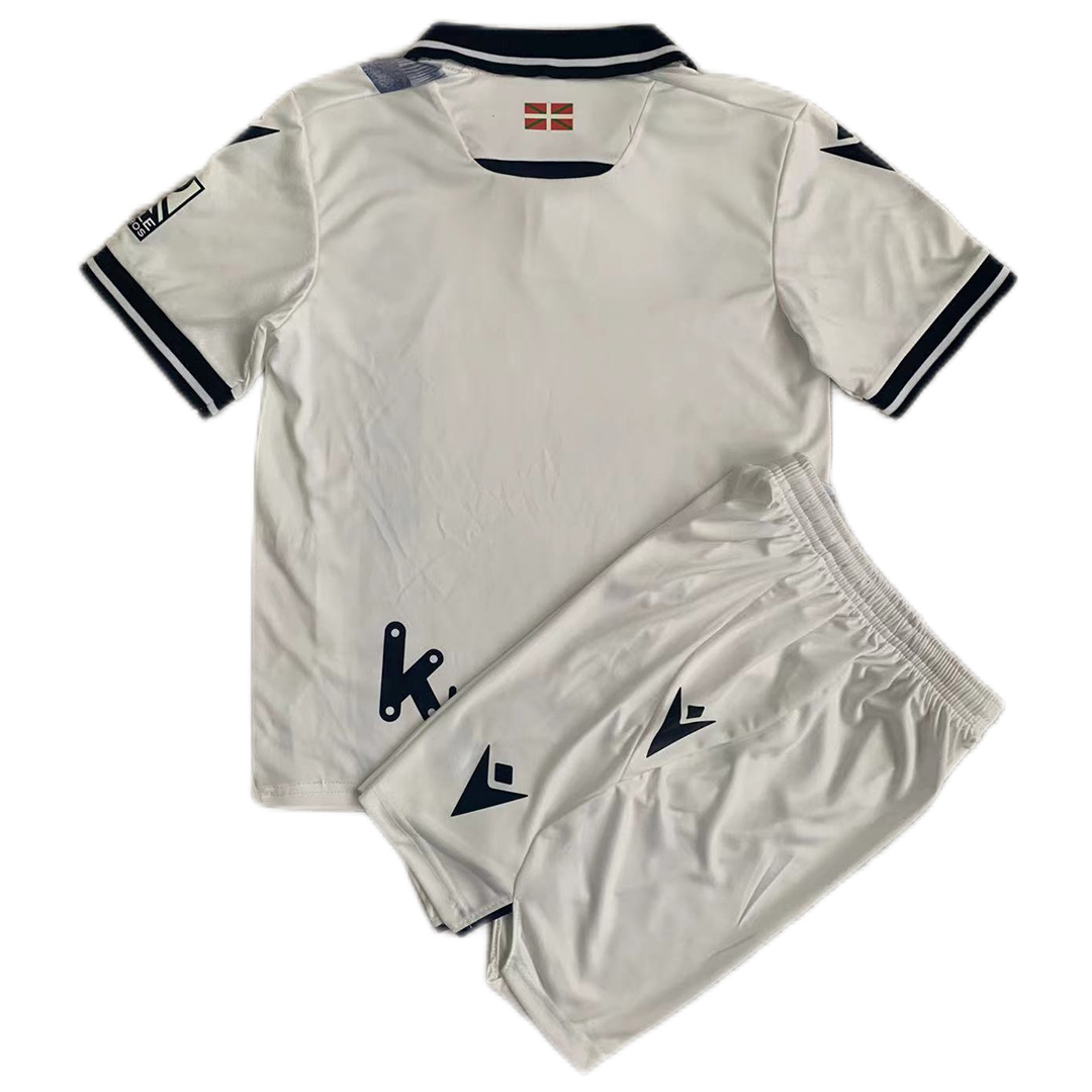 23-24 Real Sociedad Third Away Kids Kit Jersey+Shorts - view 10