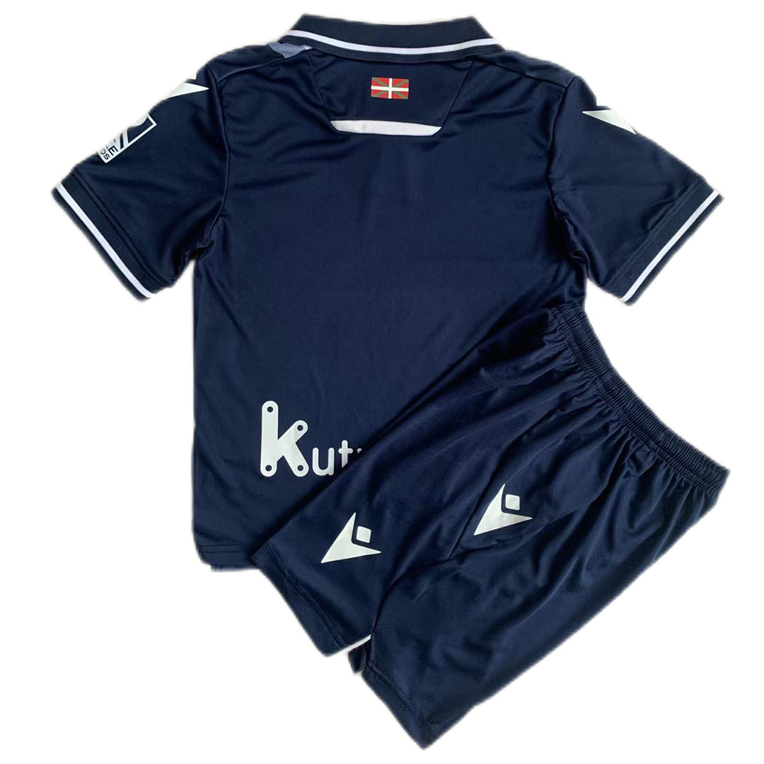23-24 Real Sociedad Away Kids Kit Jersey+Shorts - view 8
