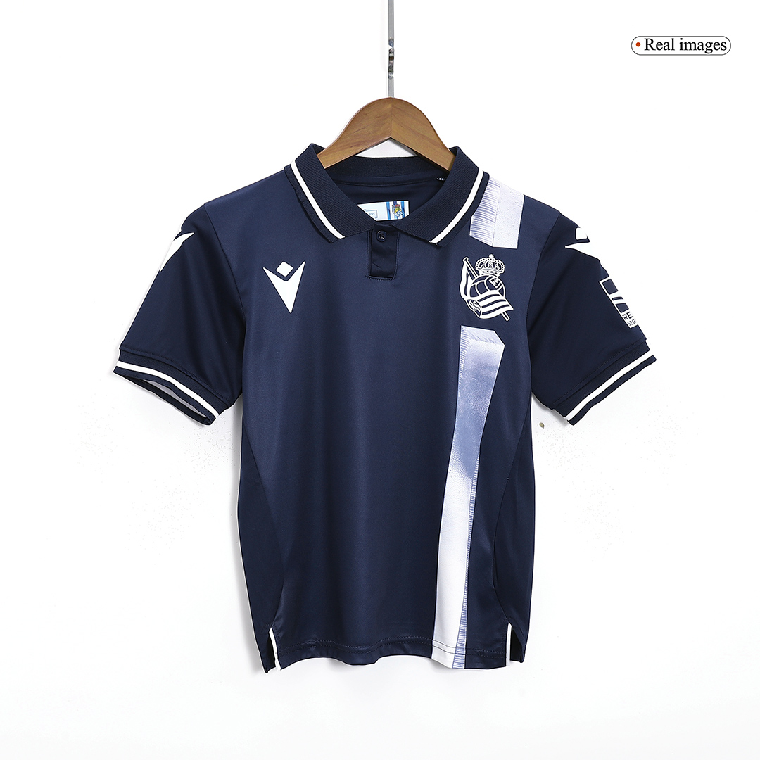 23-24 Real Sociedad Away Kids Kit Jersey+Shorts - view 10