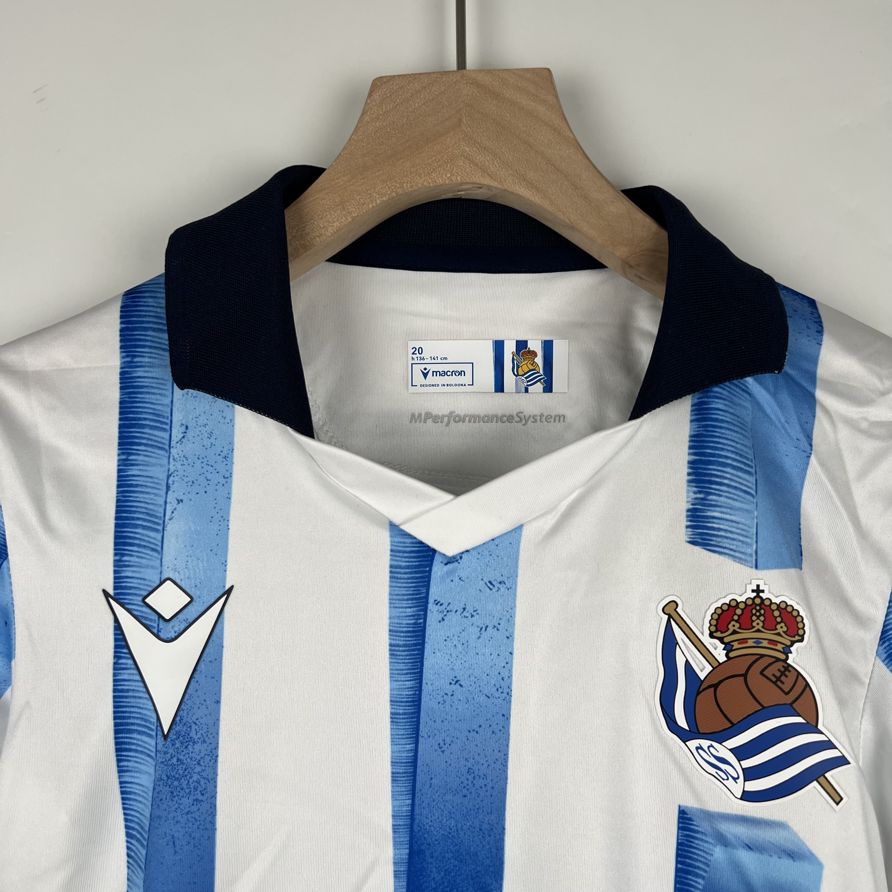 23-24 Real Sociedad Home Kids Kit Jersey+Shorts - view 10