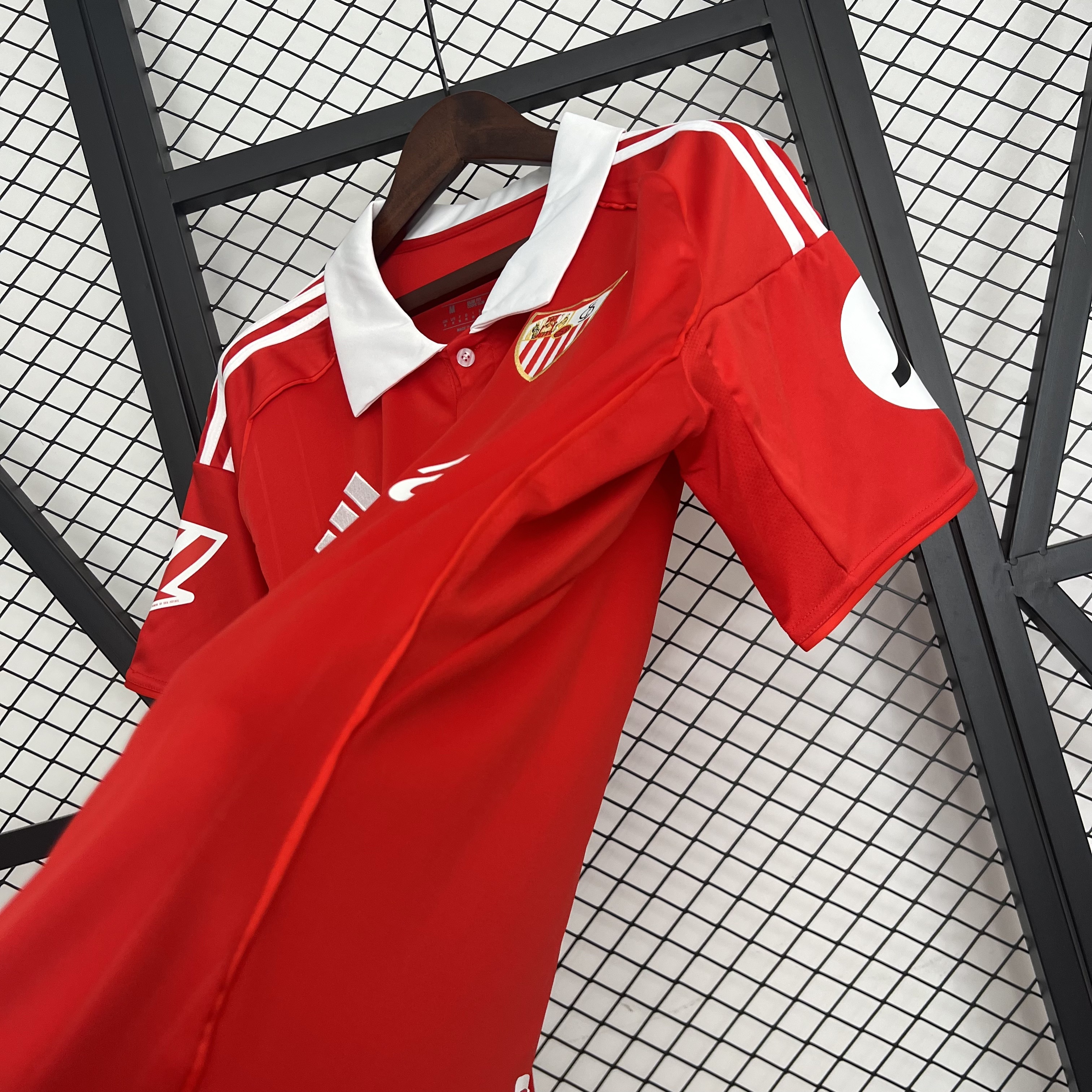 25-26 Sevilla Home Soccer Jersey - view 3