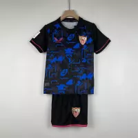 23-24 Sevilla  Third Away Kids Kit Jersey+Shorts - view 1