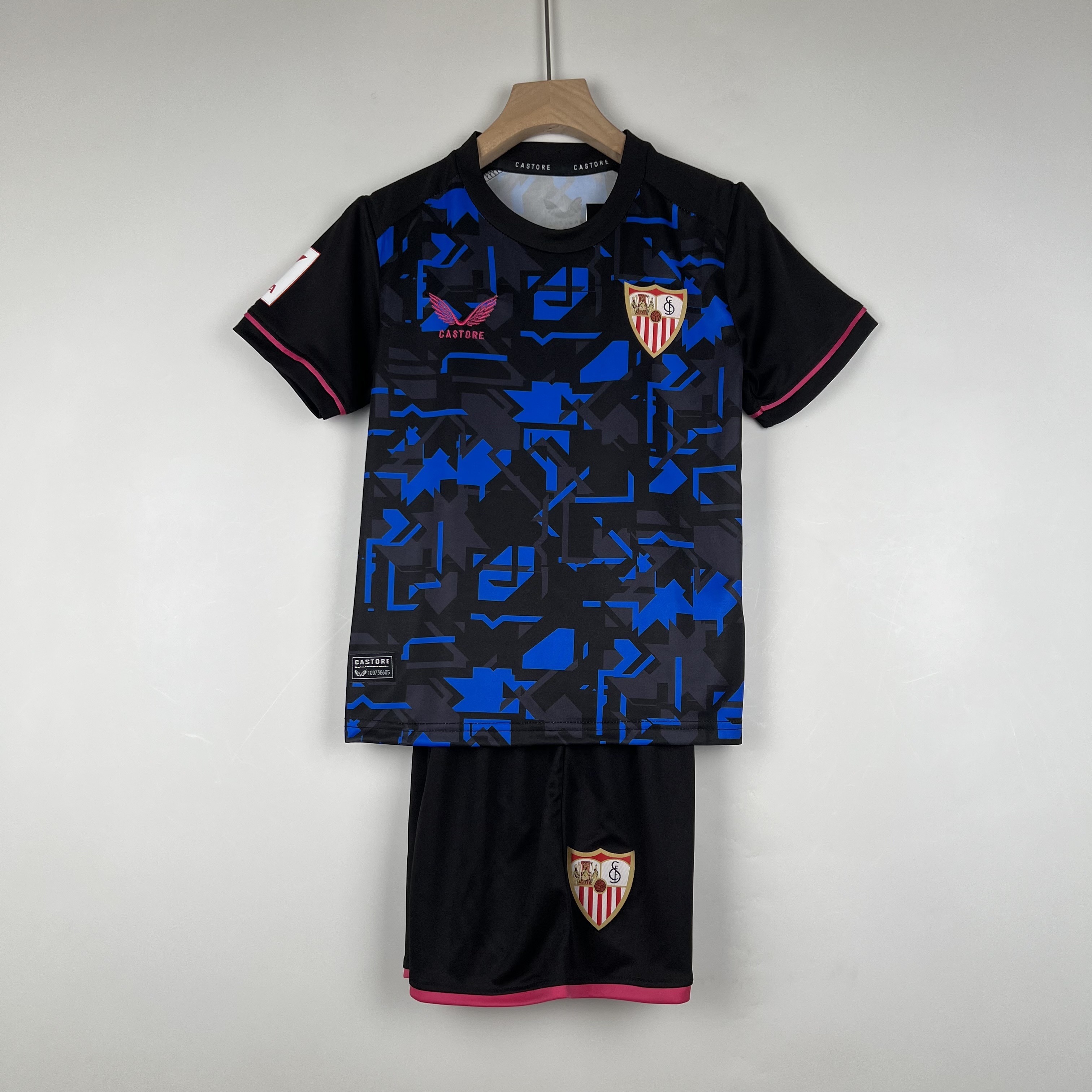 23-24 Sevilla  Third Away Kids Kit Jersey+Shorts