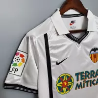 00-01 Valencia  Home Retro Football Jersey - view 11