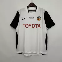 03-04 Valencia  Home Retro Football Jersey - view 1