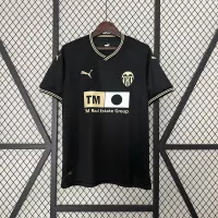 24-25 Valencia Black Football Jersey - view 1