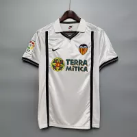 03-04 Valencia Home Retro Football Jersey - view 11