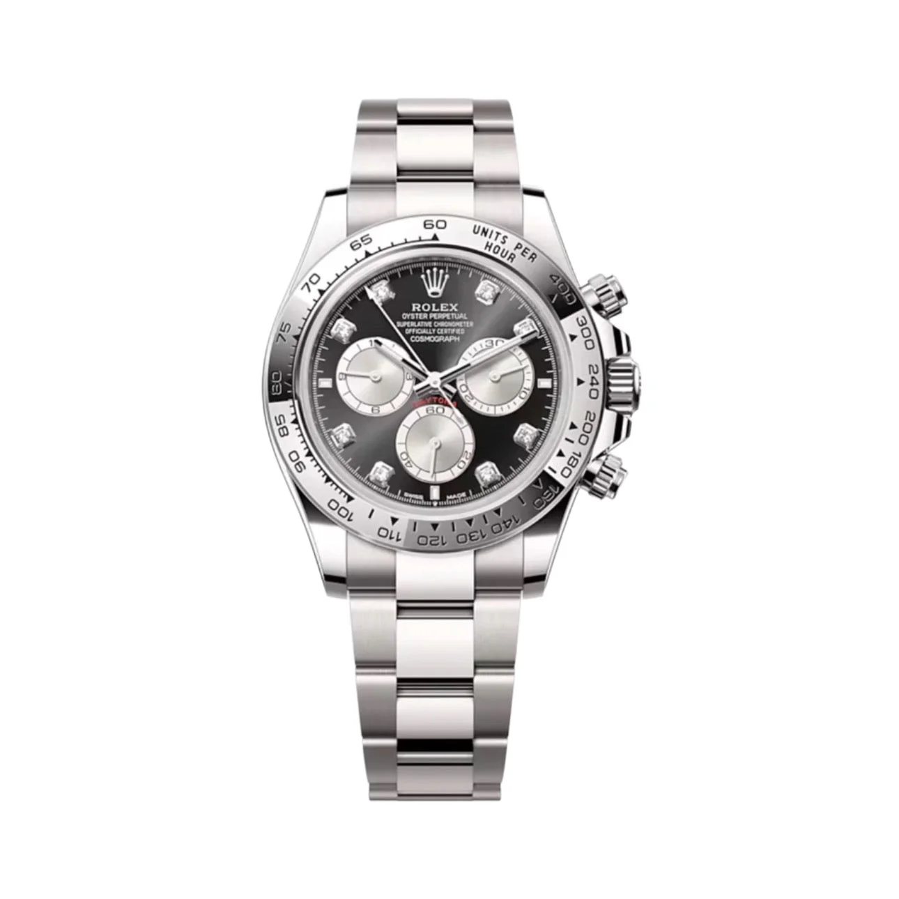 Superclone Rolex Daytona 40 MM Bright Black Dial 126509