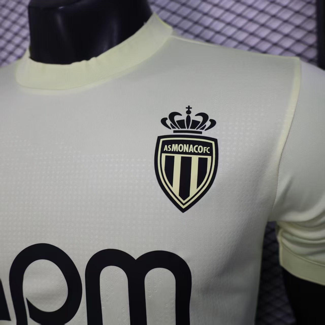 25-26  AS Monaco Second Away Jerseys Player Version - view 5