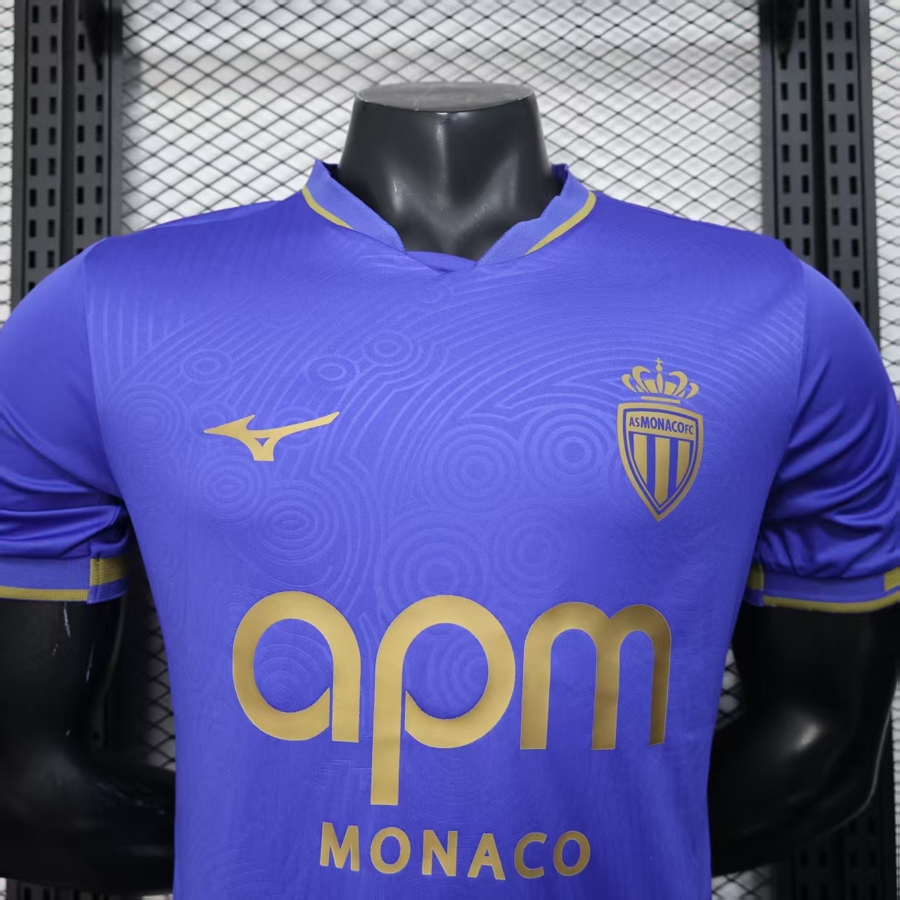 25-26  AS Monaco Away Jerseys Player Version - view 4