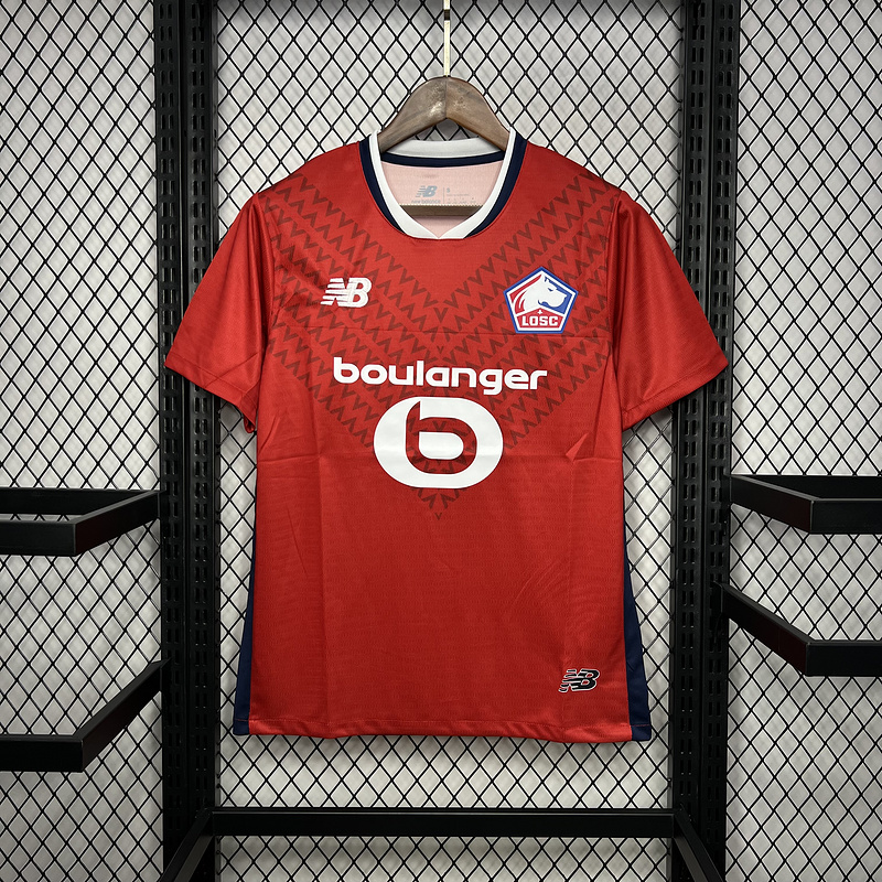 24-25  Lille OSC Home Jerseys Fan Version