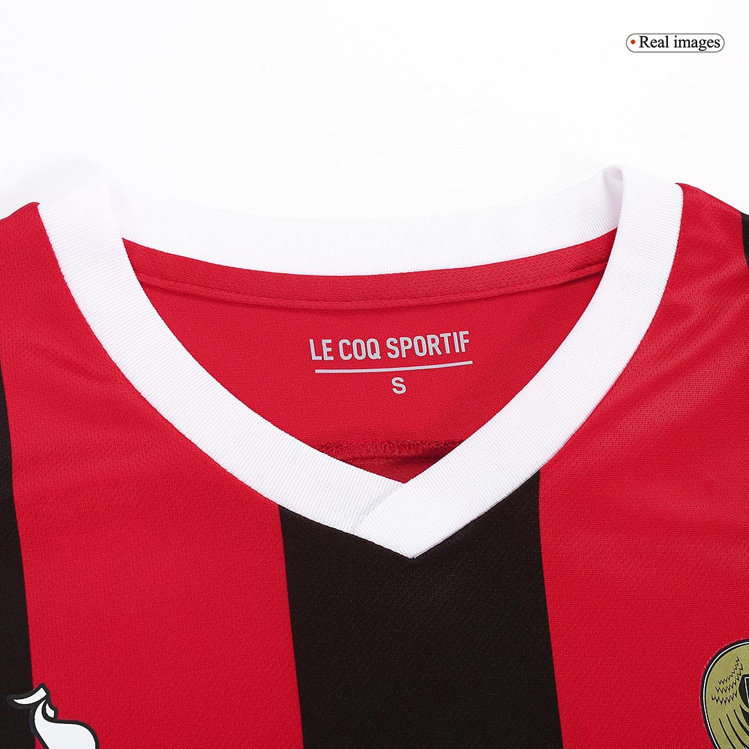 23-24  OGC Nice Home Jerseys Fan Version - view 6