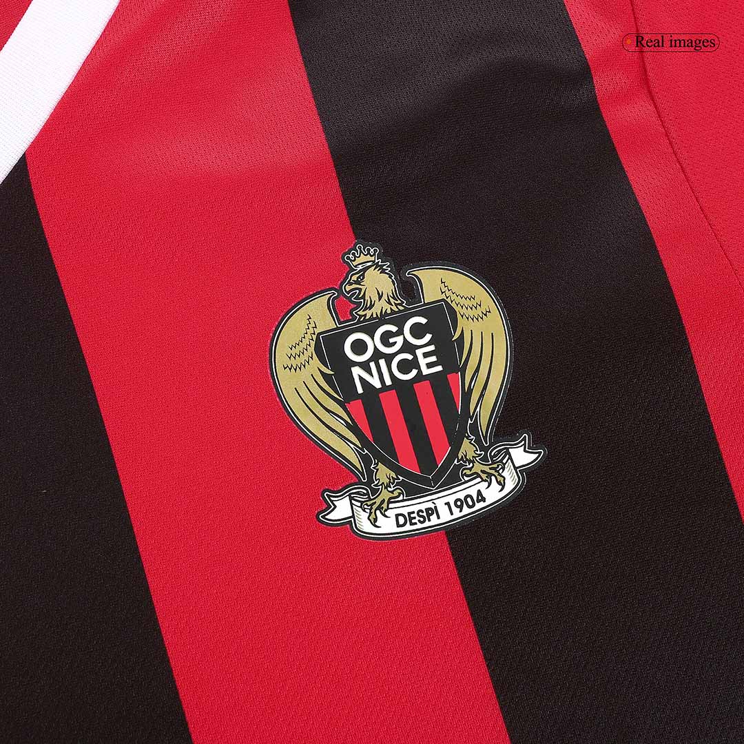 23-24  OGC Nice Home Jerseys Fan Version - view 7