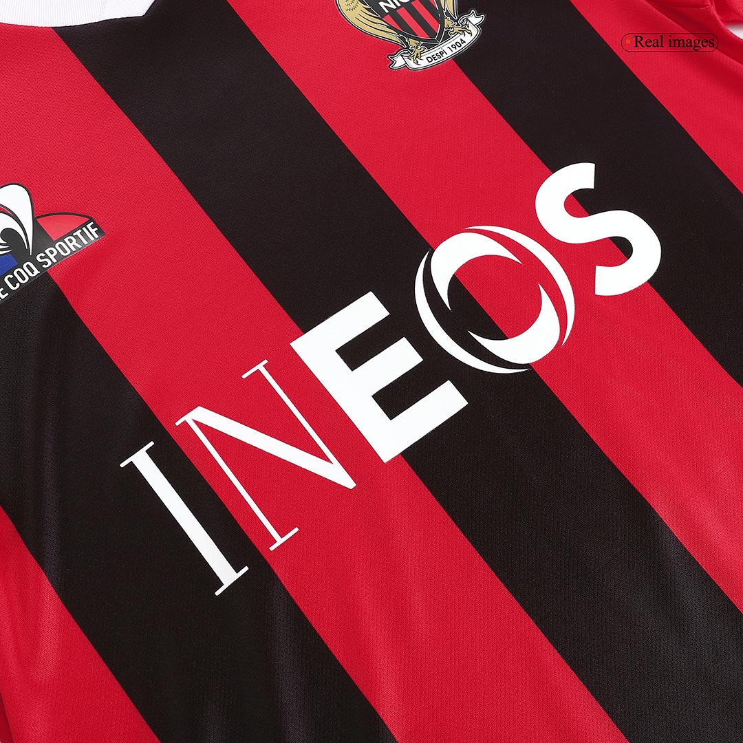 23-24  OGC Nice Home Jerseys Fan Version - view 10