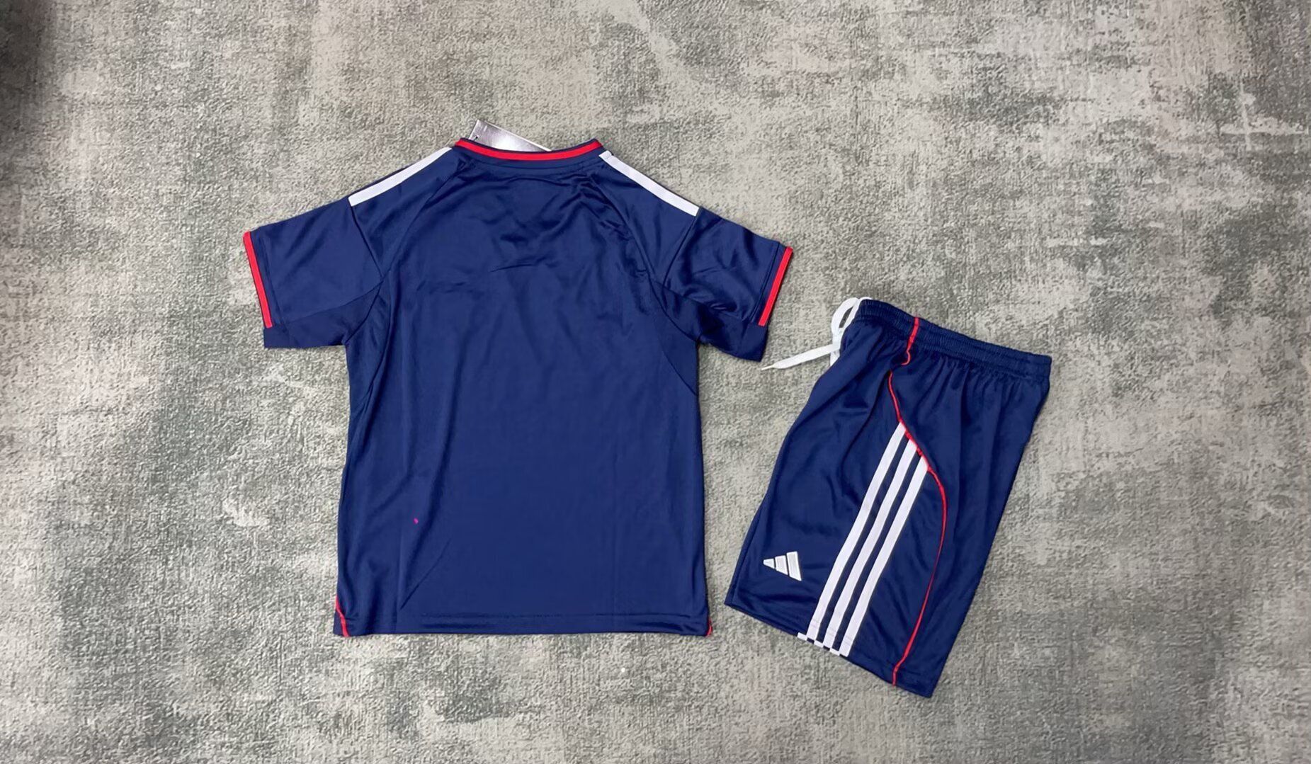 25-26 Olympique Lyonnais Away Soccer Kids Kit Jersey+Shorts - view 3
