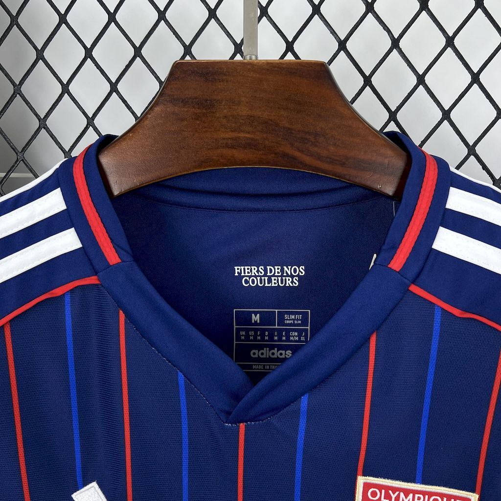 25-26 Olympique Lyonnais Away Soccer Jersey - view 5