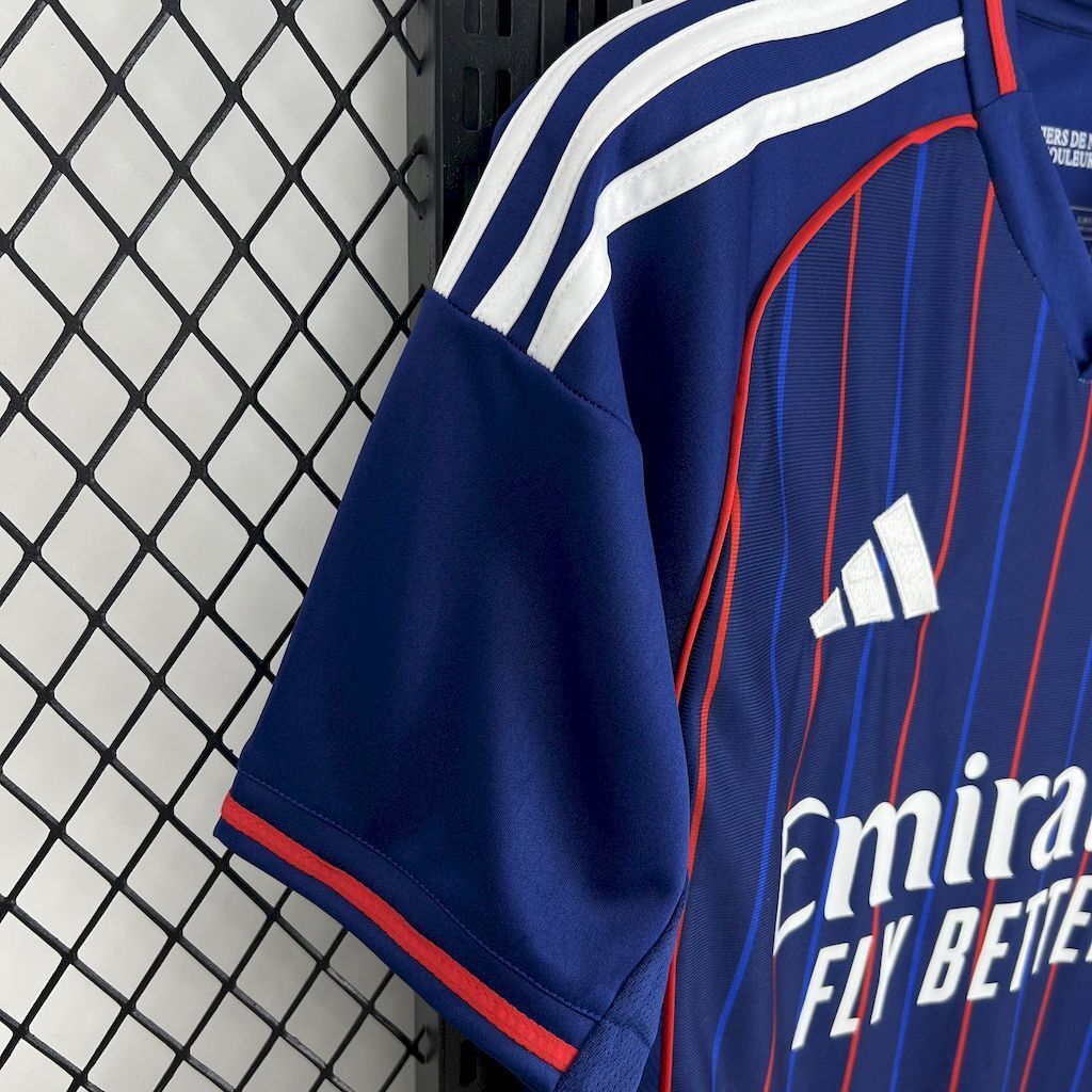 25-26 Olympique Lyonnais Away Soccer Jersey - view 8