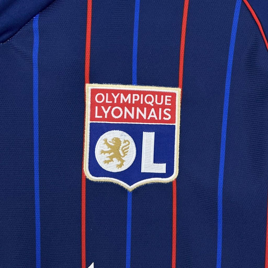 25-26 Olympique Lyonnais Away Soccer Jersey - view 9