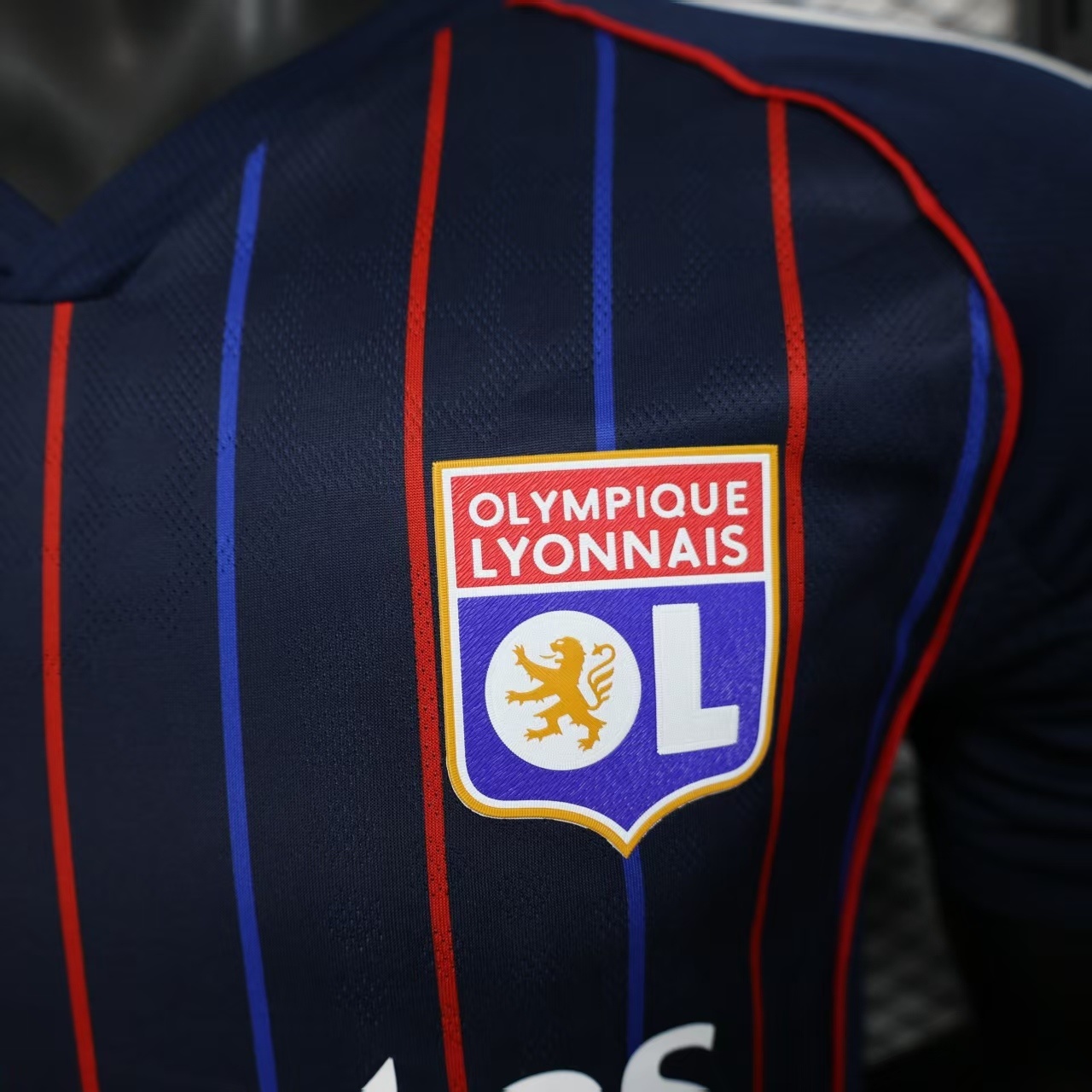 25-26 Olympique Lyonnais Away Soccer Jersey Player Version - view 9