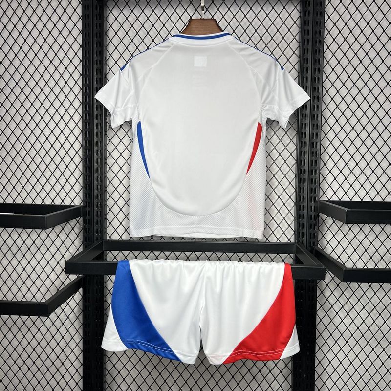24-25 Olympique Lyonnais Home Kids Kit Jersey+Shorts - view 4