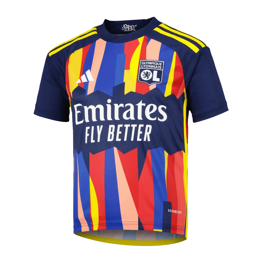 23-24 Olympique Lyonnais Third Away Jersey Fan Version - view 4