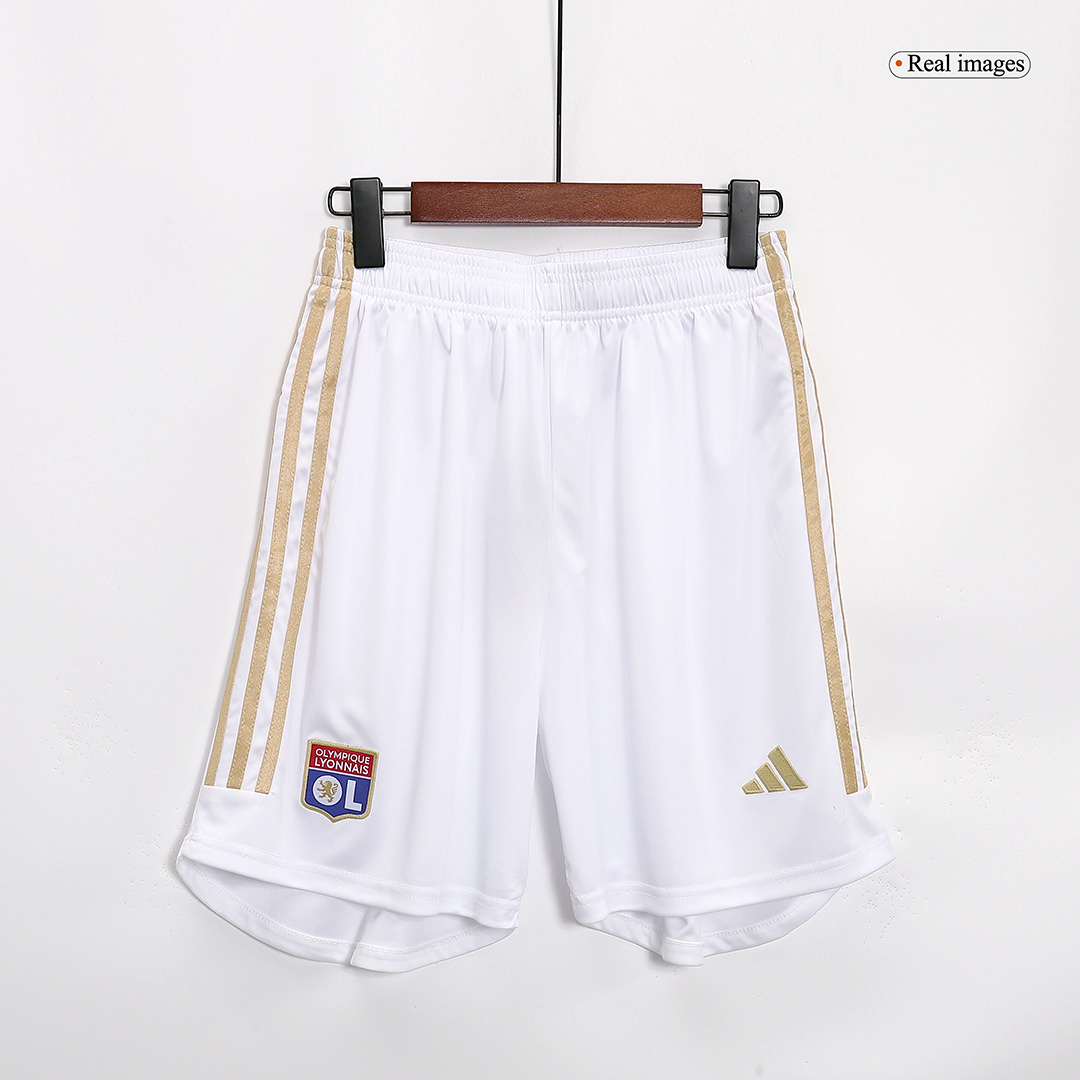 23-24 Olympique Lyonnais Home Shorts - view 4