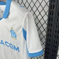 25-26 Marseilles Home Soccer Jersey - view 4