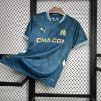 24-25 Marseilles Away Soccer Jersey - view 4