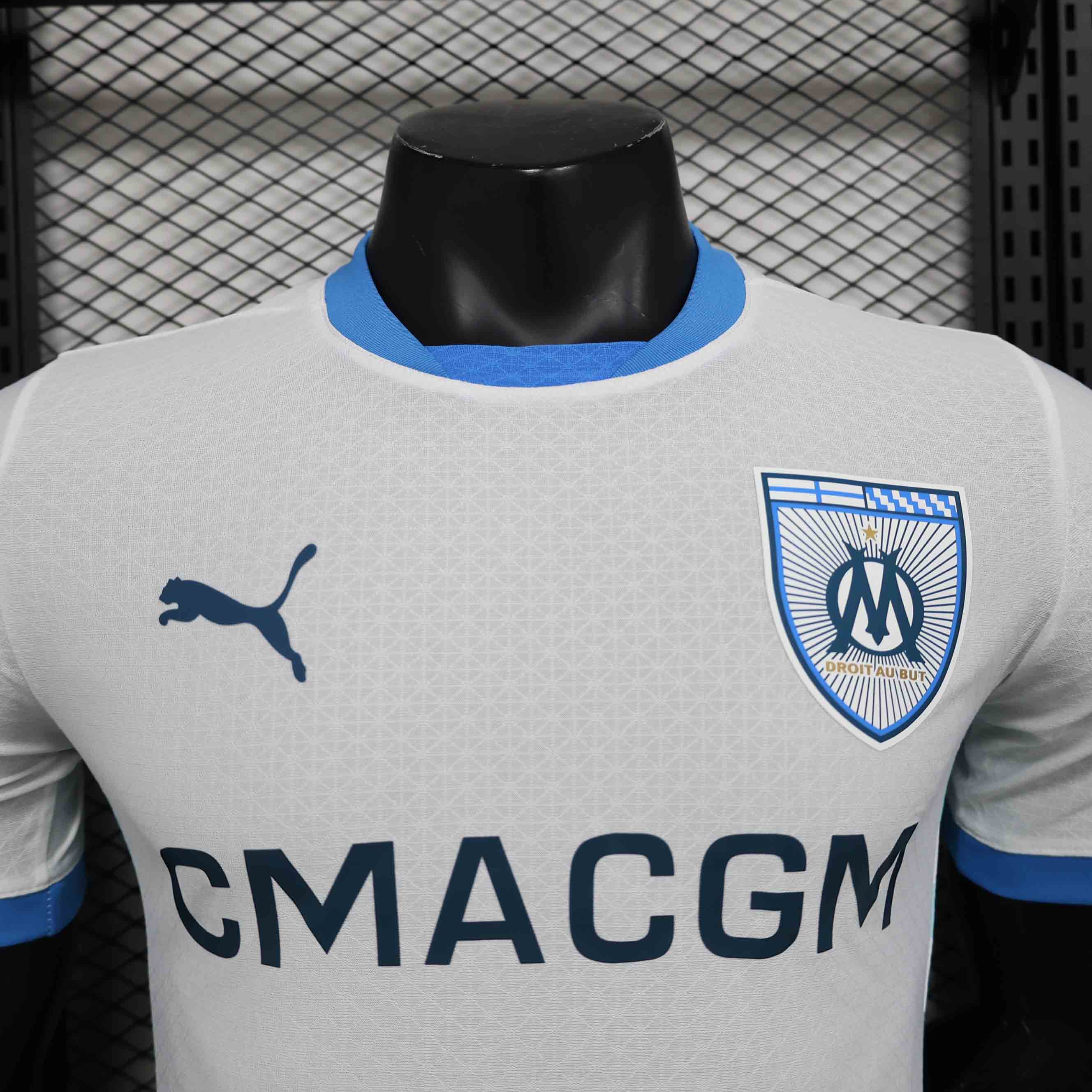 24-25 Marseilles Home Soccer Jersey Player Version - view 6